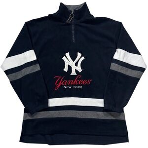 Vintage New York Yankees Mirage Fleece 1/4 Zip (Size XL)